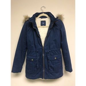 Navy Blue Gap Anorak Jacket